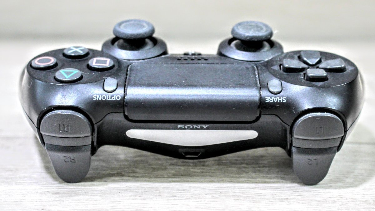 PlayStation 4 ジェット・ブラック 500GB(CUH-2000AB01) 初期化済み 元