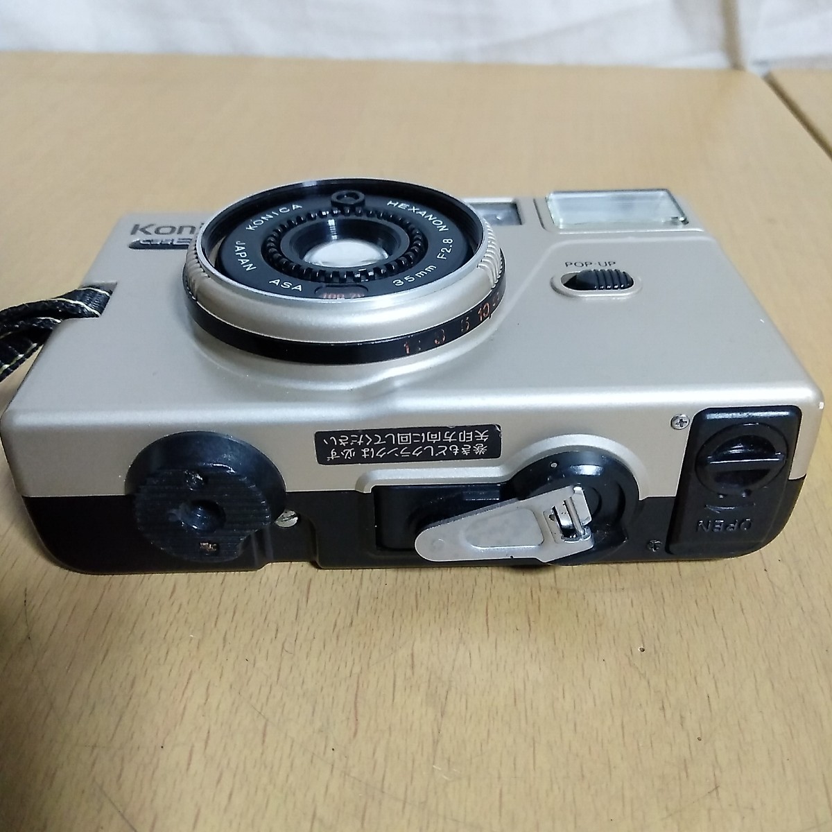 ジャンク／Konica コニカ C35 EF3／ コンパクトフィルムカメラ／部品