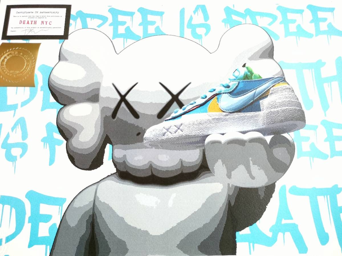 DEATH NYC アートポスター その他セット① DEATH NYC アートポスター66 【世界限定100枚】 ナイキ ブレーザー