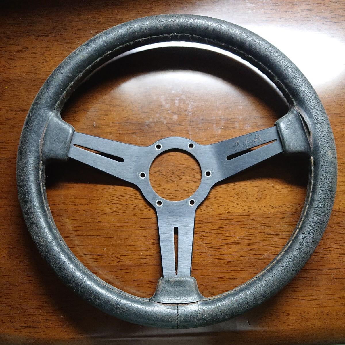 ナルディ ウッドステアリング 当時物 33パイ Nardi ナルディクラシック