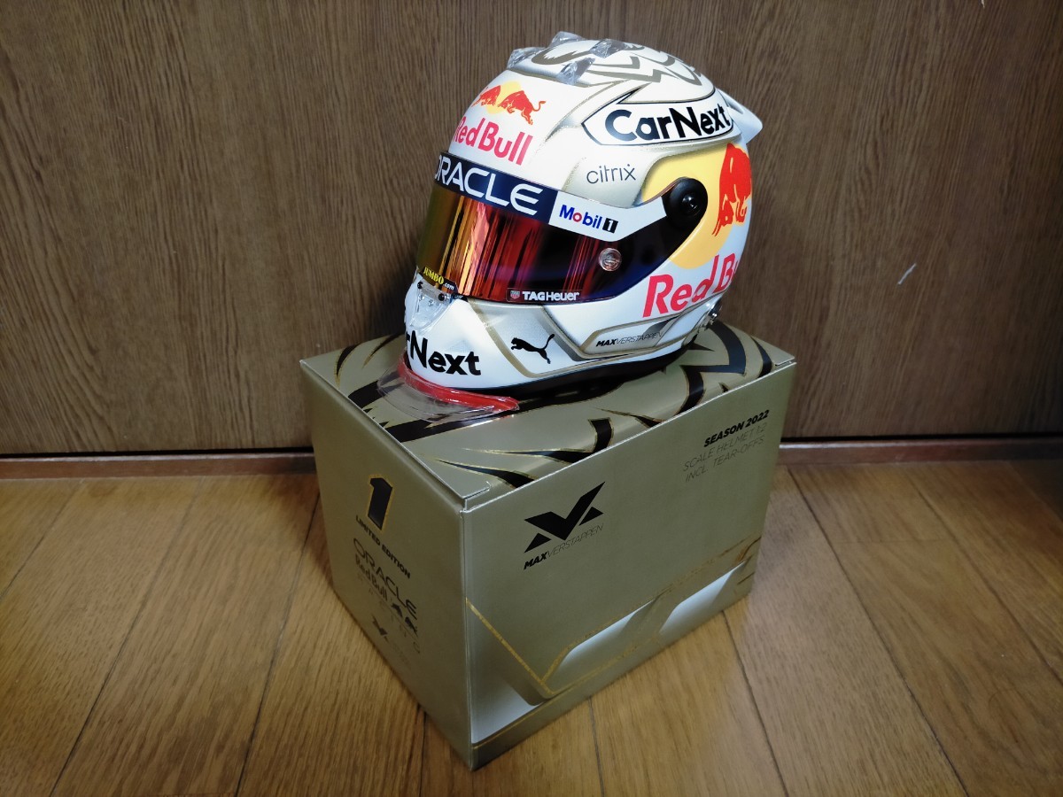 Schurberth 1/2 ヘルメット オラクル レッドブル レーシング ホンダ F1 