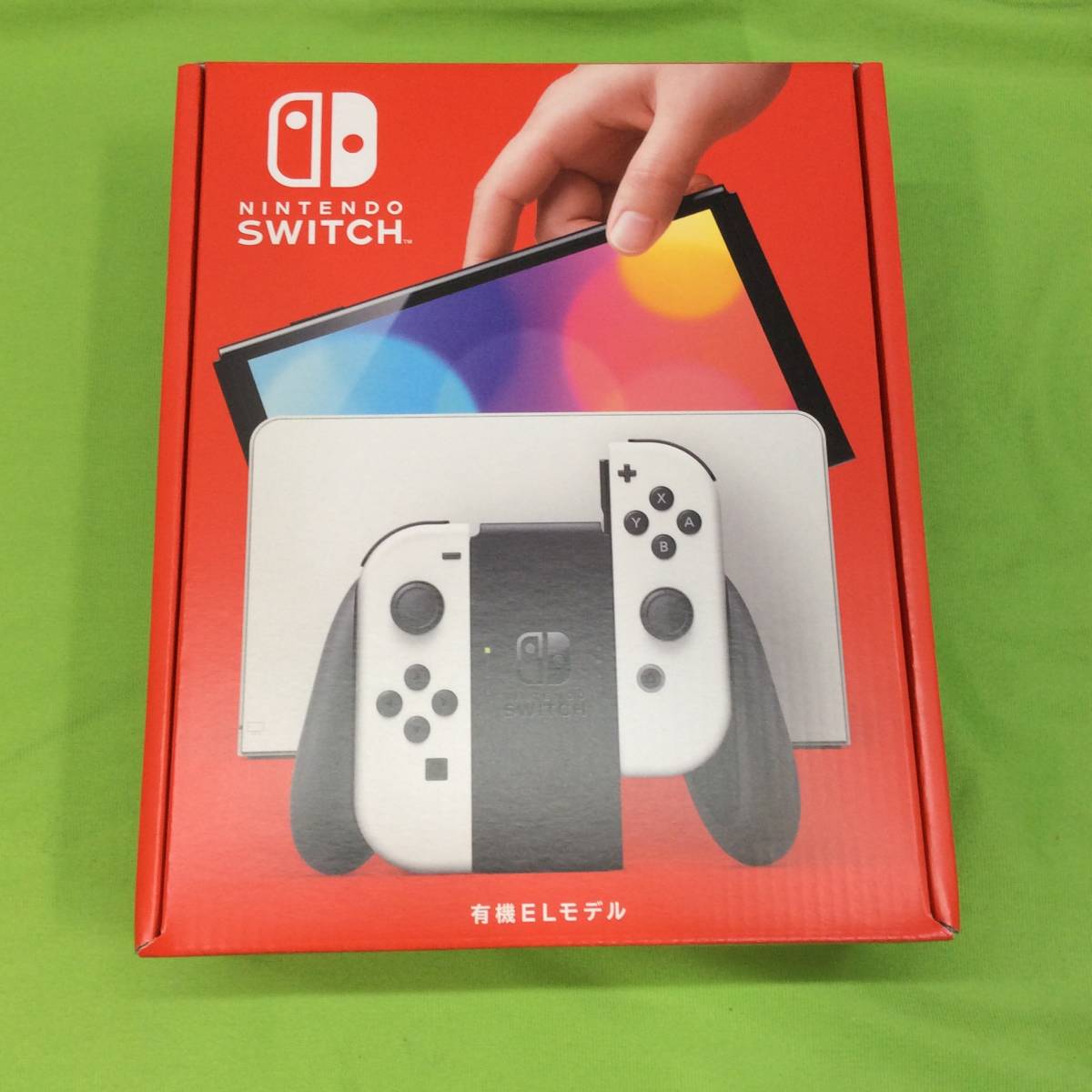 Switch 本体 有機モデル ホワイト 箱付き 1円スタート!/未使用 
