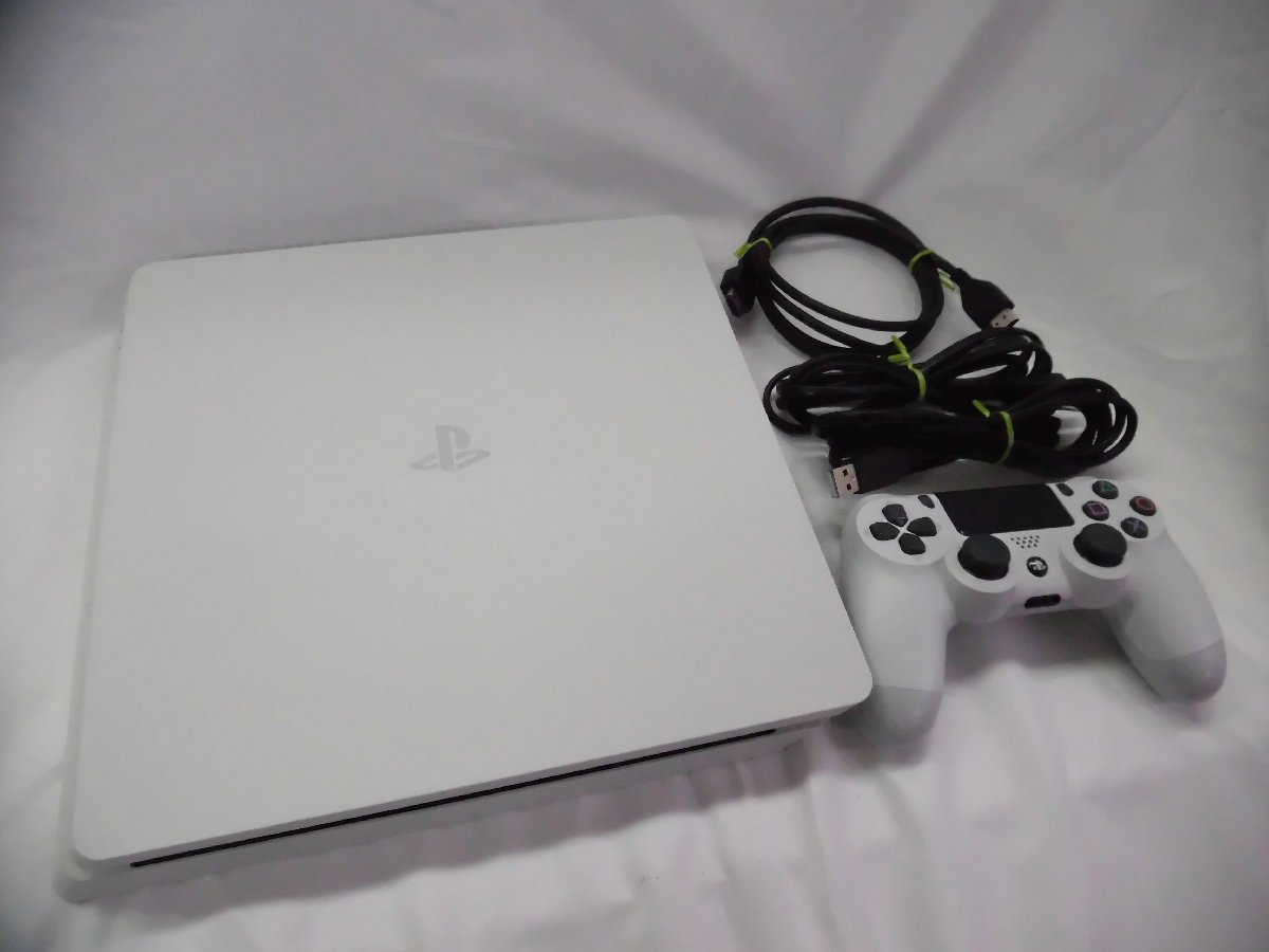 PlayStation4 CUH-2200A PS4 1TB CUH-2200 ホワイト 本体セット ver10.01 中古品 本体 ホワイト PlayStation 4 ホワイト 1TB CUH-2200