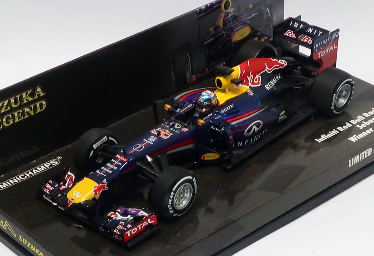 レッドブル 1⁄43 ミニチャンプス 鈴鹿レジェンド 鈴鹿LG RB9 S