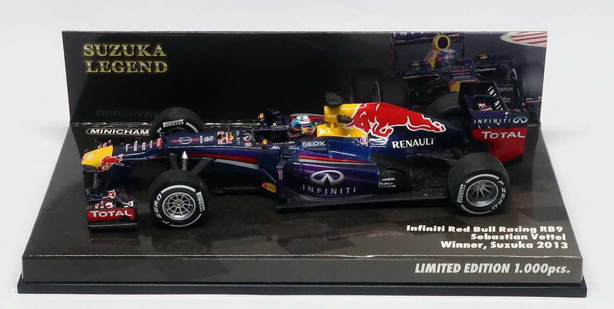 レッドブル 1⁄43 ミニチャンプス 鈴鹿レジェンド 鈴鹿LG RB9 S
