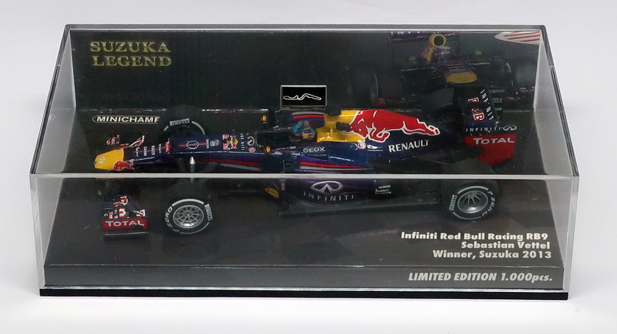 レッドブル 1⁄43 ミニチャンプス 鈴鹿レジェンド 鈴鹿LG RB9 S