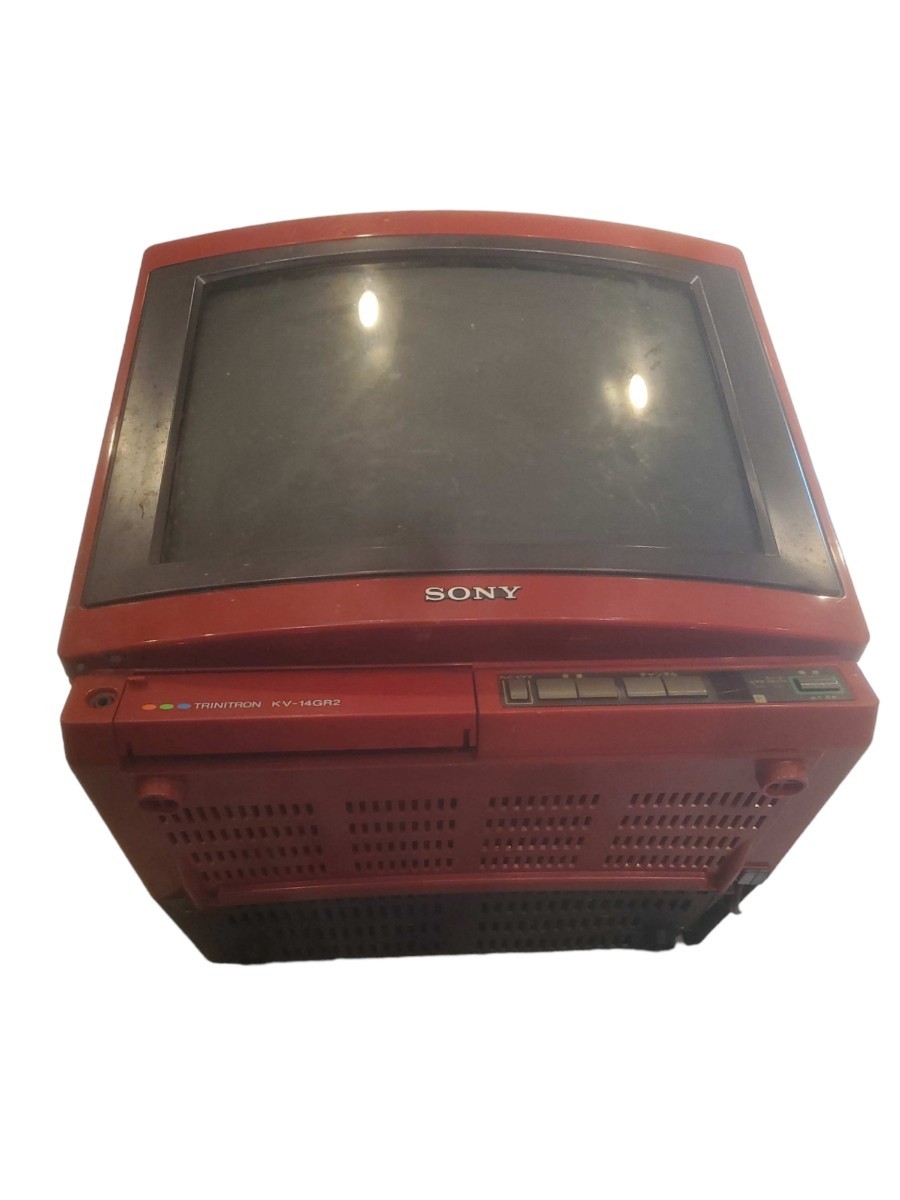11734 SONY/ソニー/トリニトロンカラーテレビ/KV-14GR2/ブラウン管 