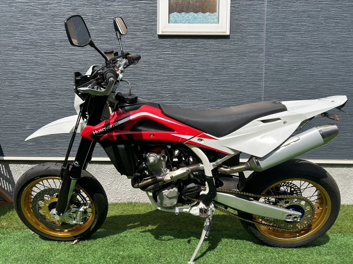 公道OK！ モタード ハスクバーナ S M R 450 スーパーモタード レーサー 
