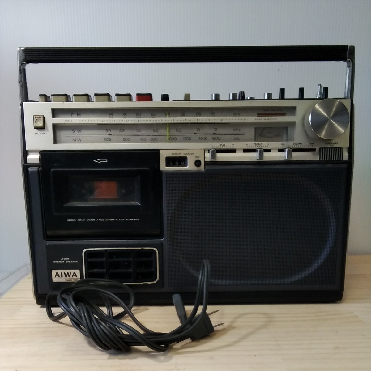 カセットデッキ アイワ AIWA ジャンク ビンテージ レトロ品 （希少 