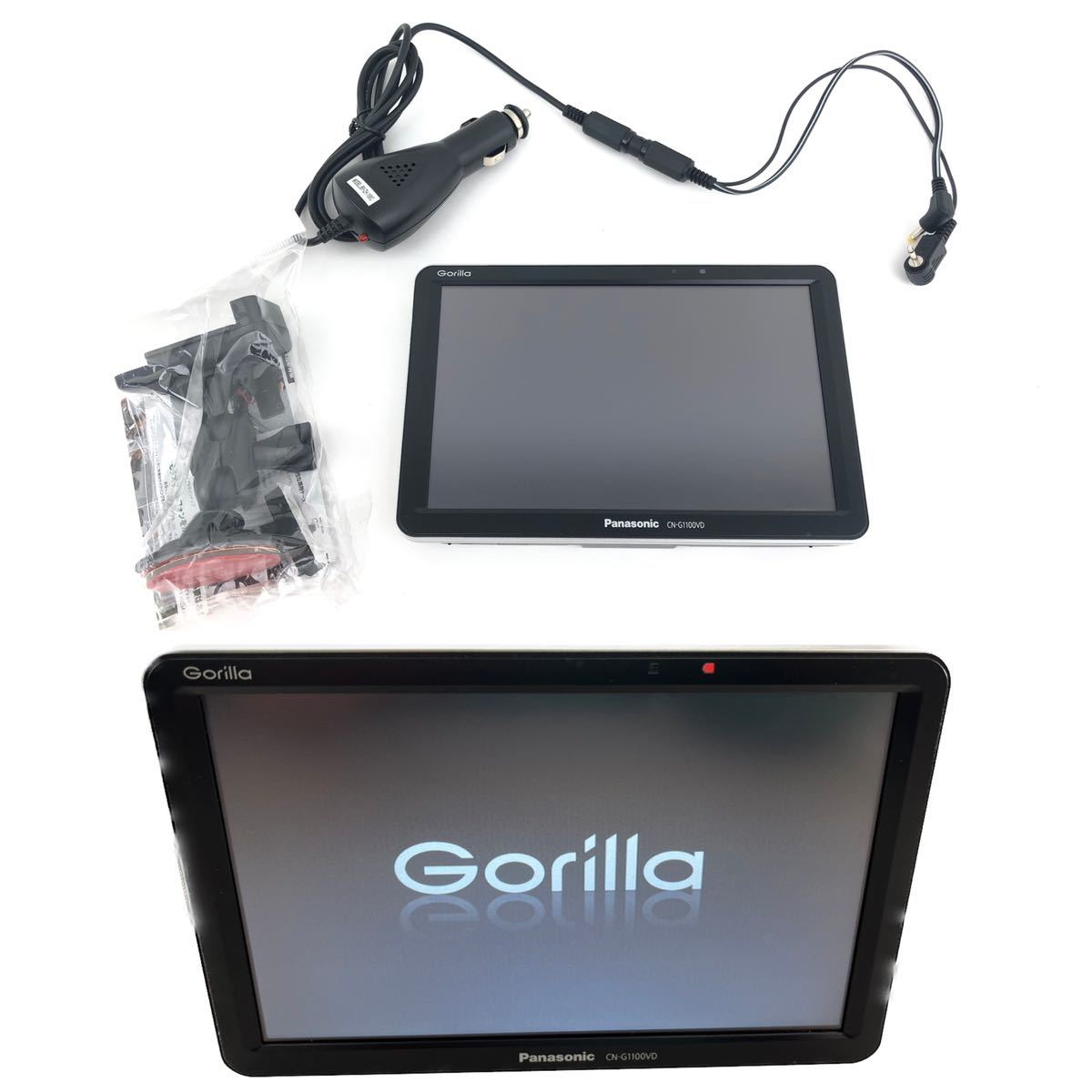 管w230342-26 パナソニック CN-G1100VD SSD ポータブルカーナビ 2019年地図 7V型 ゴリラ Gorilla ワンセグ内蔵 配線 土台 (8)
