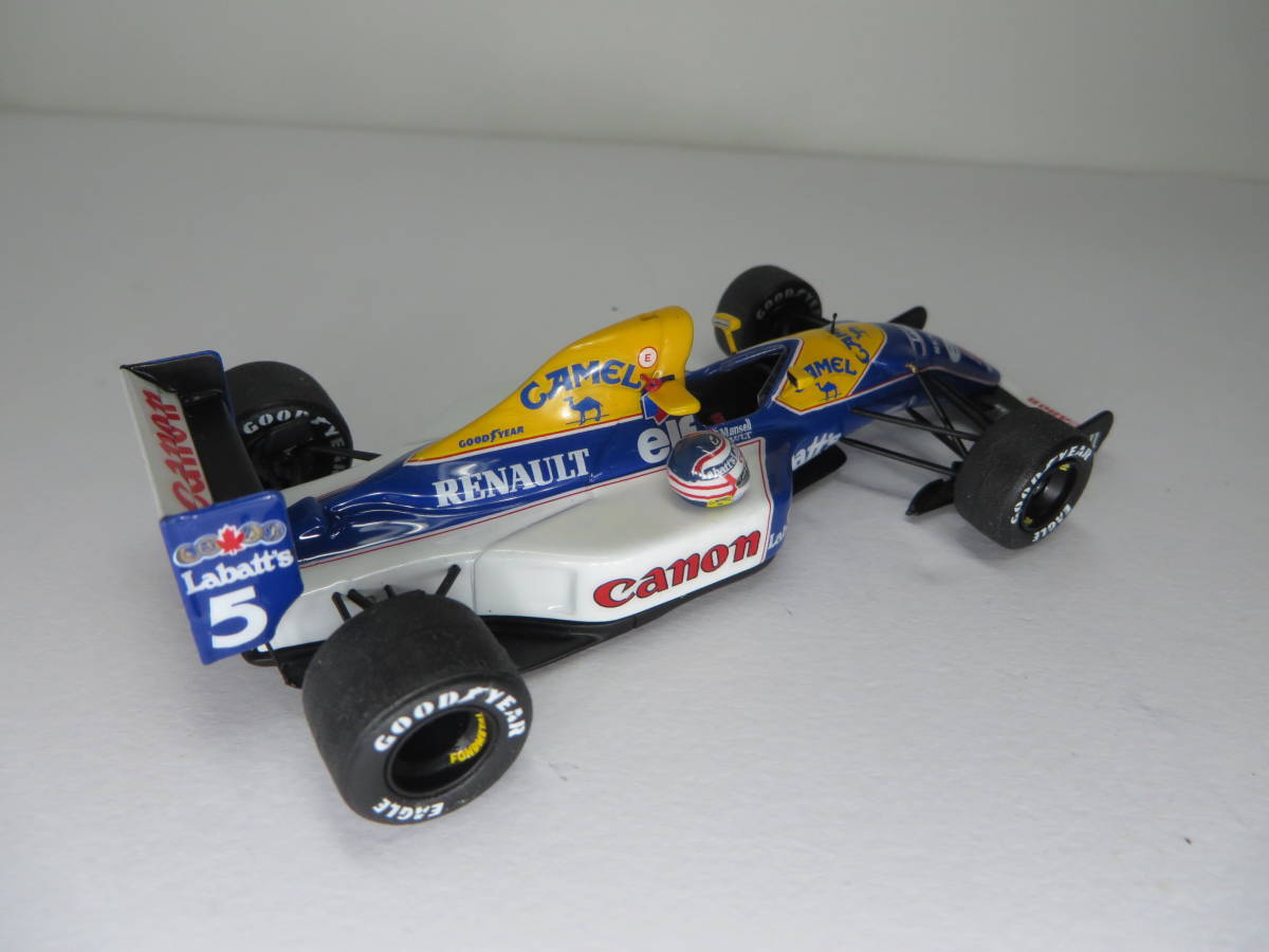 素人 完成品 1/43 タメオ ウィリアムズ ルノー FW14B 南アフリカGP 