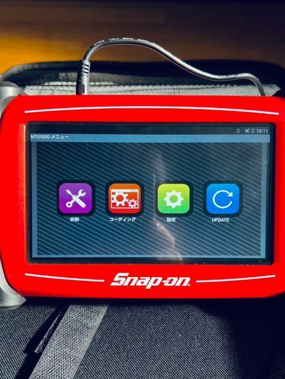Snap-on MTG5000 マルチサポート スキャナー 診断機 自動車・オートバイ