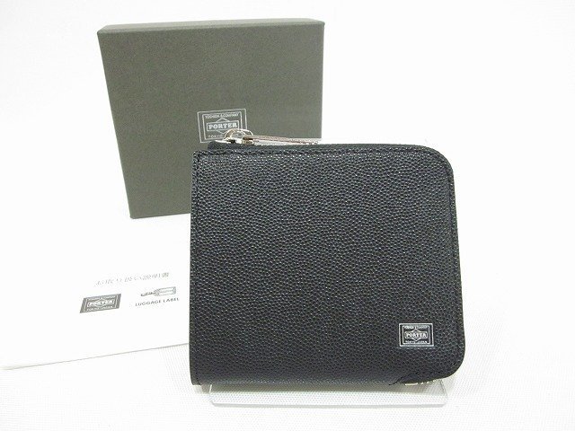 com: Porter ABLE WALLET 030-03441 Able L-Shaped Zipper