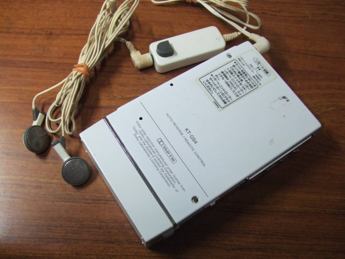 Walky KT-GS4 ステレオカセットプレーヤー カセットテープ 東芝 TOSHIBA
