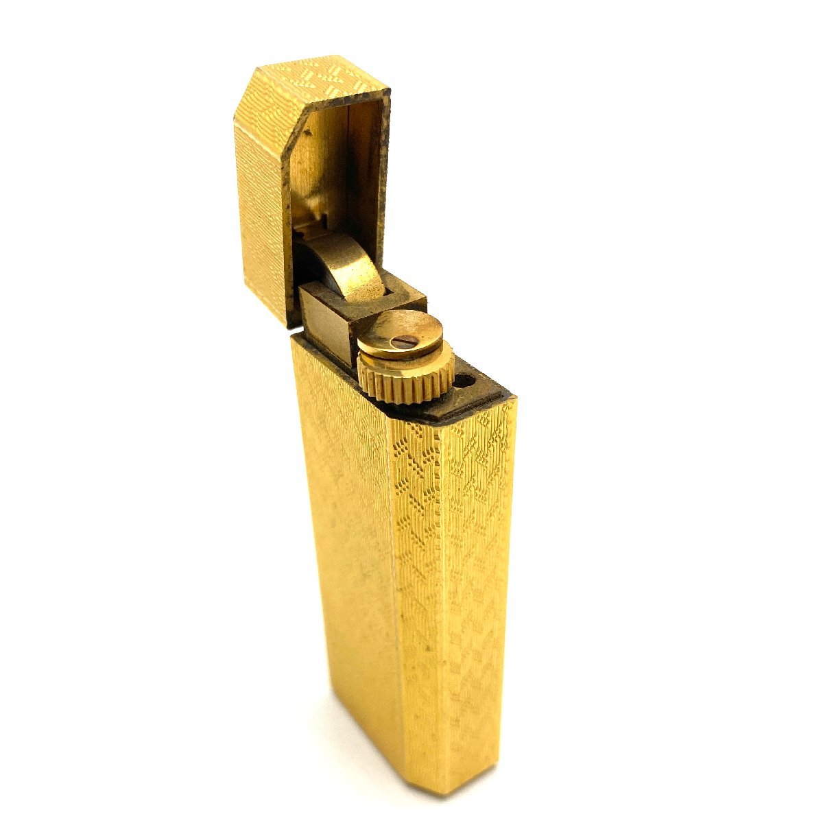 中古】カルティエ/Cartier ヴィンテージ ライター 5角形 カラー