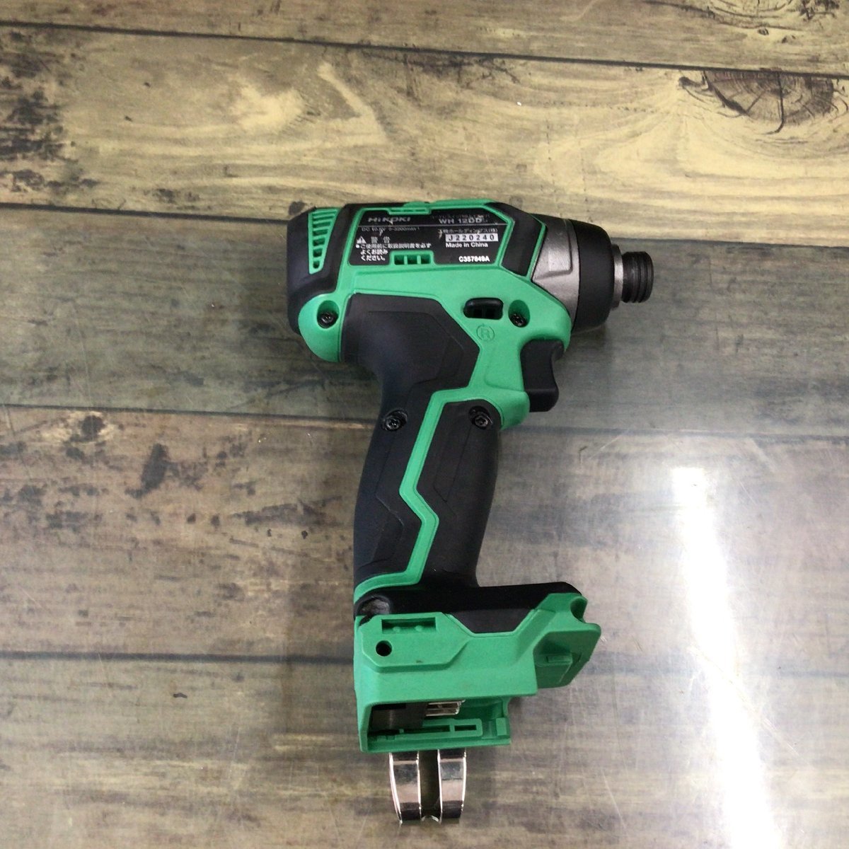 驚きの破格値，SALE 【中古品】★ハイコーキ(HIKOKI ※旧:日立工機) コードレスインパクトドライバー WH12DD(NN) 【代引き・領収書OK！！】