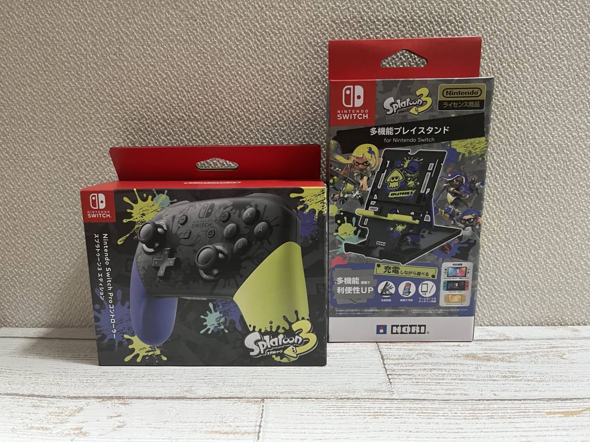 スプラトゥーン プロコントローラー プレイスタンド すぷら グッズ