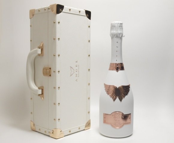 Angel エンジェル シャンパン ロゼ ホワイトボトル 750ml 箱付