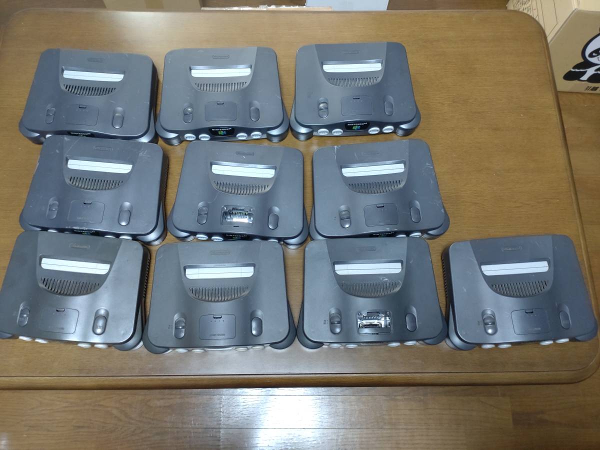 ■37800円■任天堂６４本体のみ　10台セット　動作品■迅速発送■