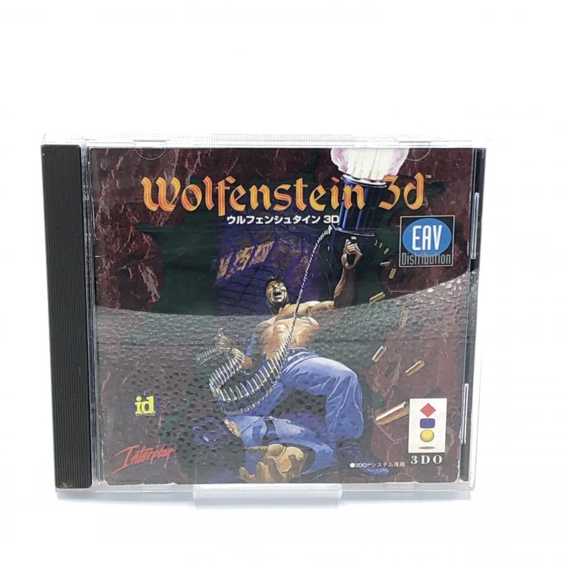 3DO ウルフェンシュタイン3D ディスクケース・取説・帯有り wolfenstein3D