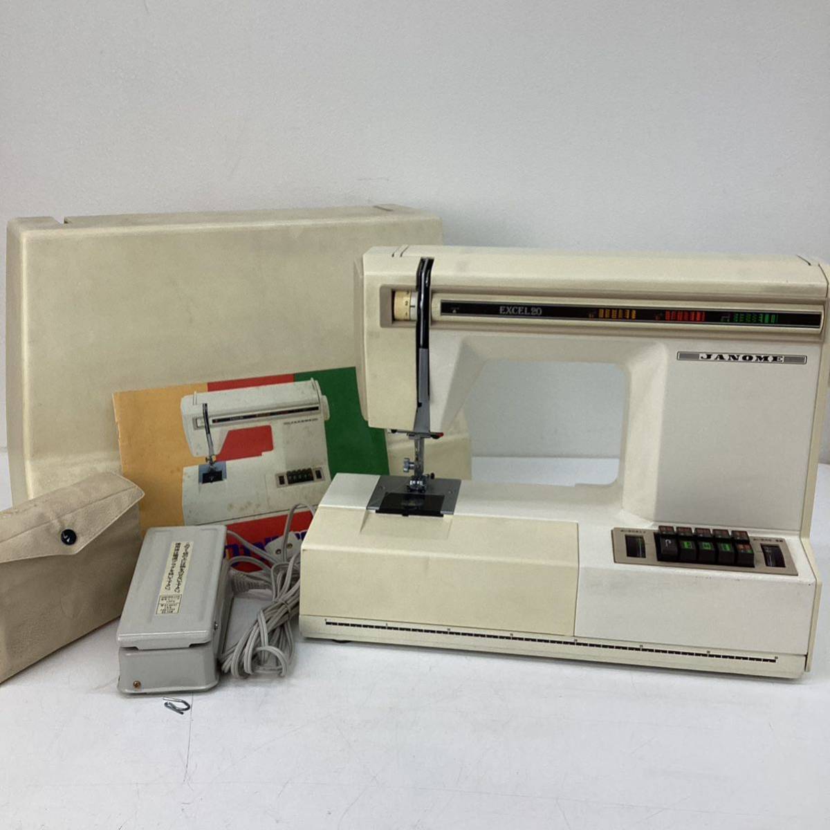 JANOME ジャノメ エクセル20 スーパージグザグ627 627 ミシン
