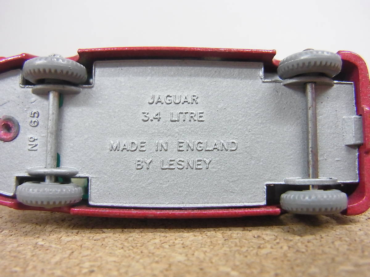 レズニー ◇マッチボックス ジャガー 3.4リッター イギリス製 ENGLAND