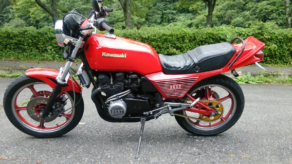 z400gp改造 カワサキ・Z400GP・550逆車・車検29年7月改造多数 251cc-400cc