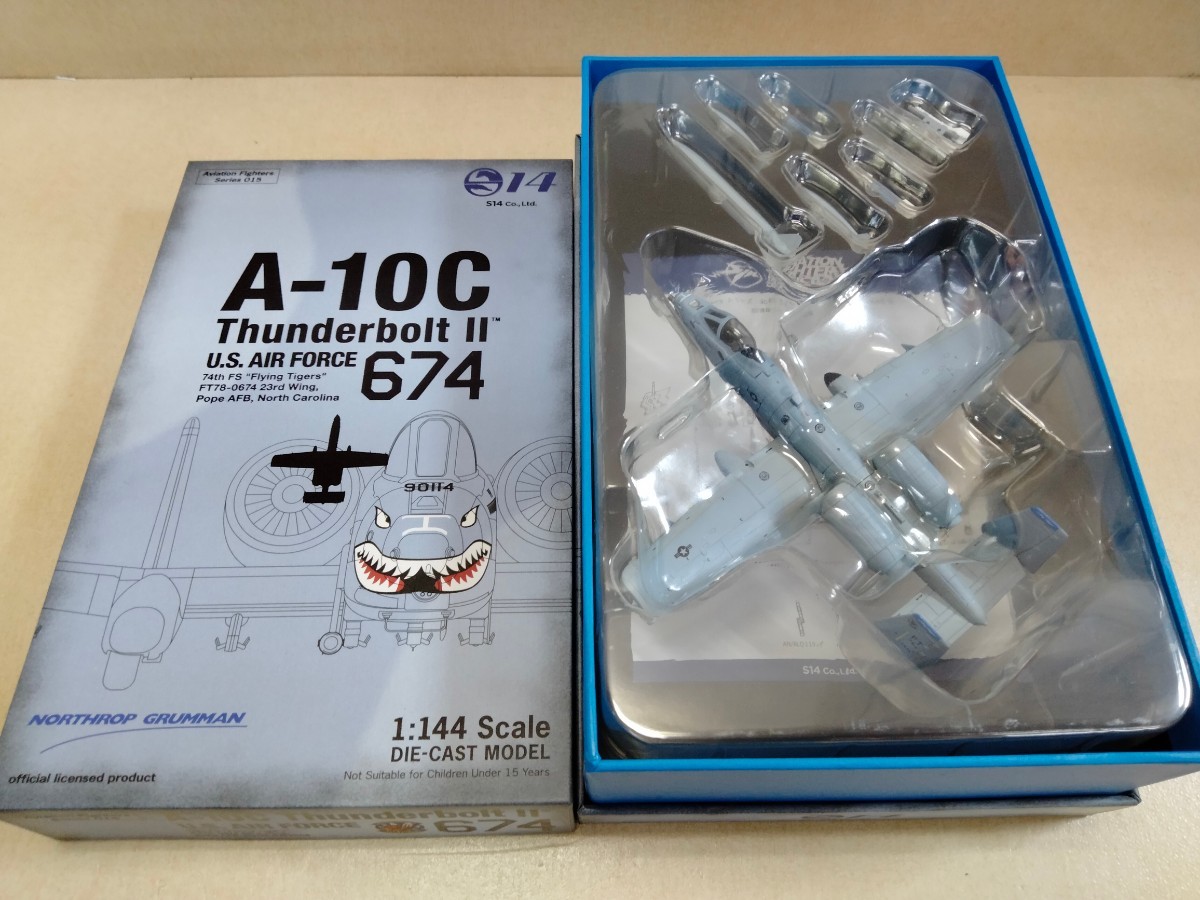 エスワンフォー 1/144 ダイキャストモデルまとめて A-10A A-10C