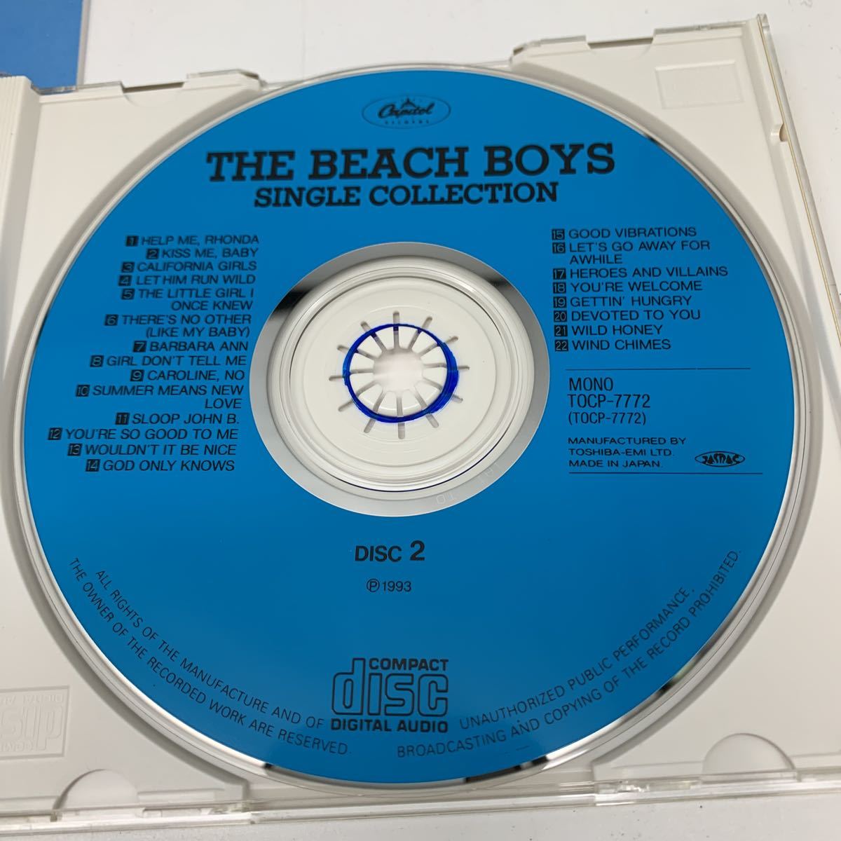 5 4 6 CD 3cd The BEACH BOYS SINGLE COLLECTION 5-4-6-cd-3cd-the-beach-boys-single-collection