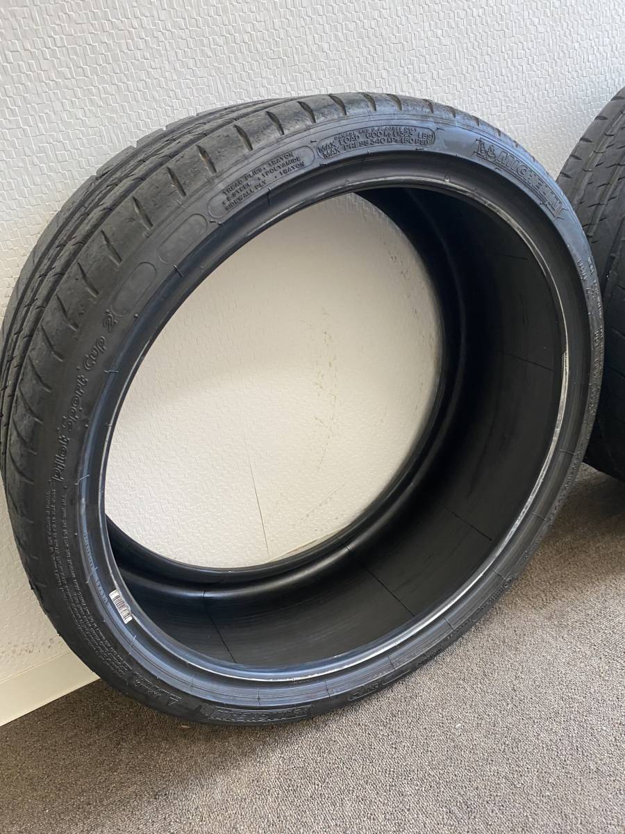 タイヤ高騰の今 ２本セット CUP2 245/30ZR20 ミシュラン パイロットスポーツ カップ2 2021年製.2020年製 まだまだ使用可 深溝