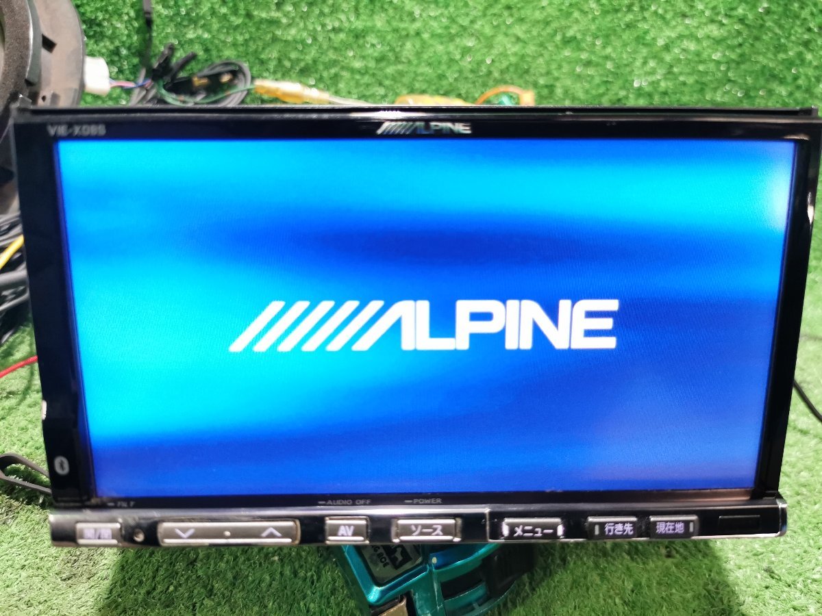 ☆ALPINE アルパイン VIE-X08S ラジオ CD DVD フルセグ HDD SD