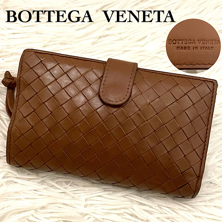 ボッテガヴェネタ BOTTEGA VENETA ラウンドファスナー 長財布 イントレ