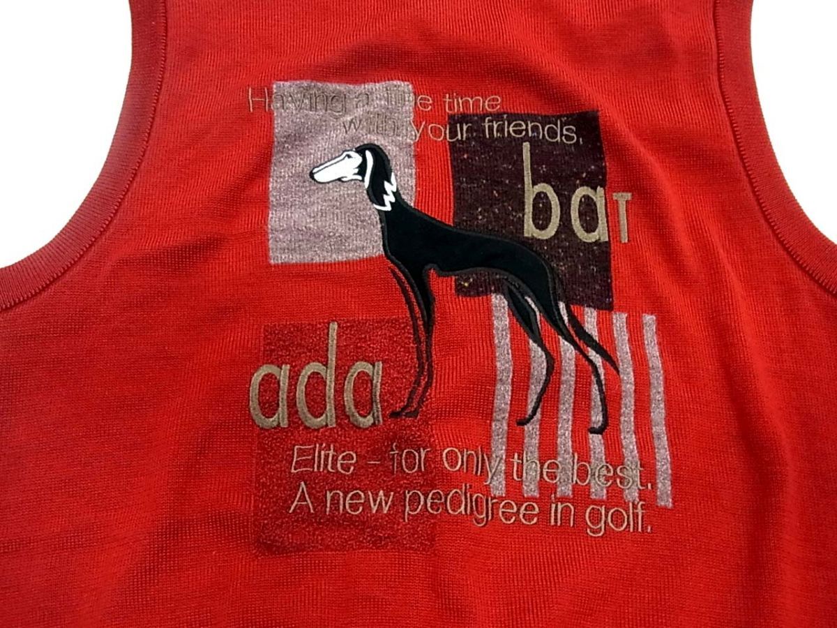 訳ありadabatゴルフレディースウェア メッシュベスト M