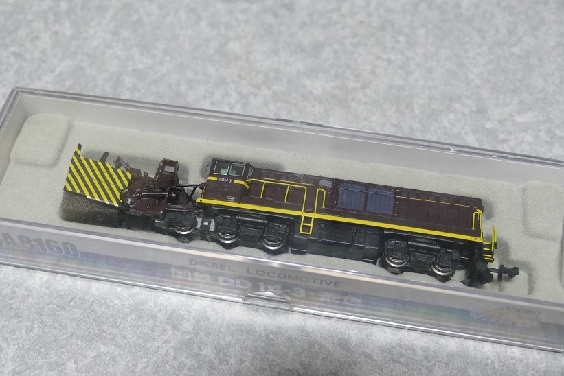 マイクロエース ロータリー式除雪機関車 標準色 晩年 DD14-317 DD14