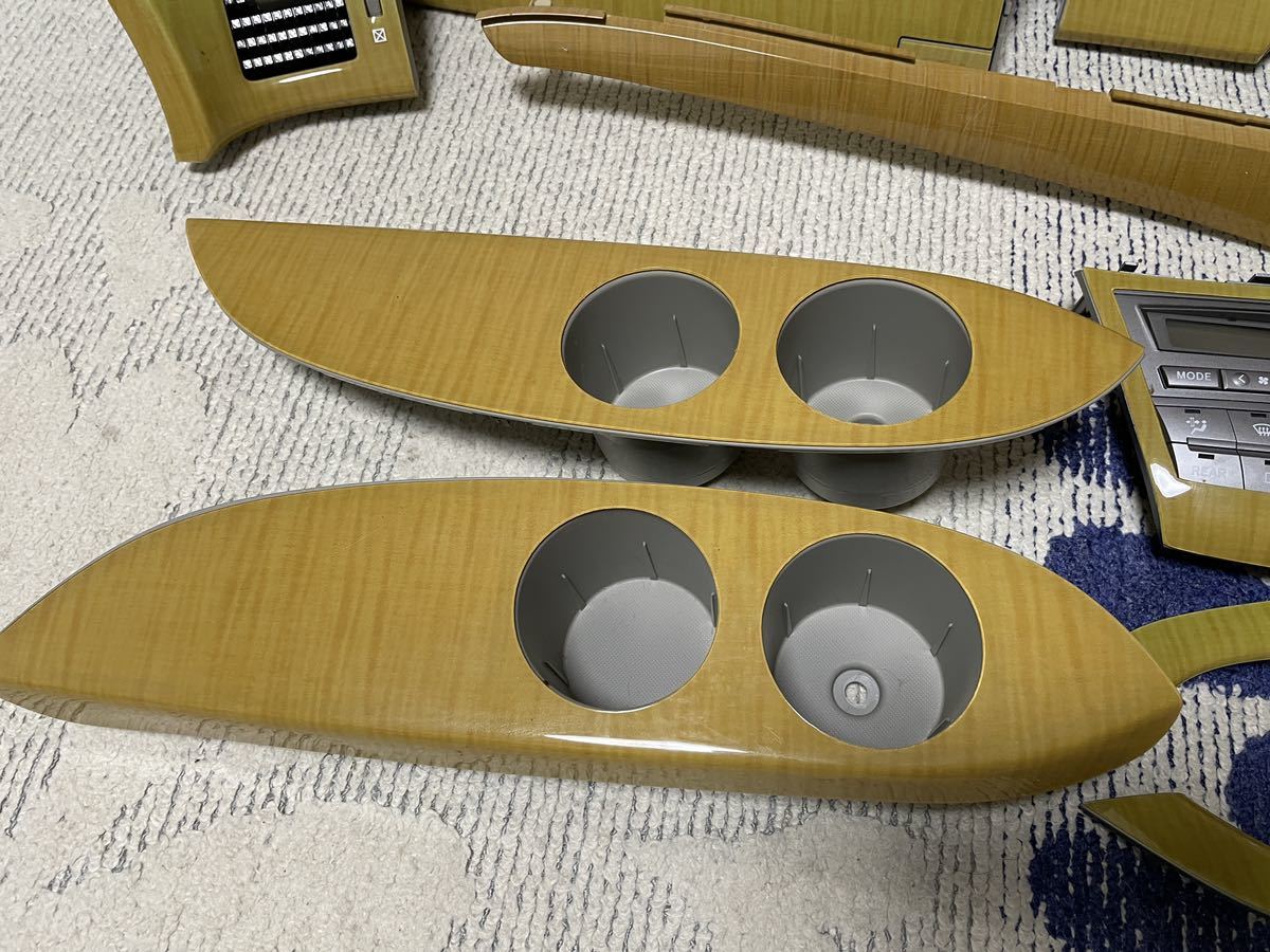 よっしー様 エスティマ50 黒木目インテリアパネル18p よっしー様