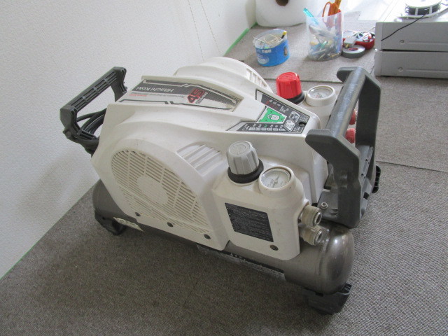◆日立工機 HITACHI EC1445H2 エアコンプレッサージャンク管理1344◆
