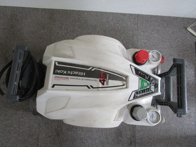 ◆日立工機 HITACHI EC1445H2 エアコンプレッサージャンク管理1344◆