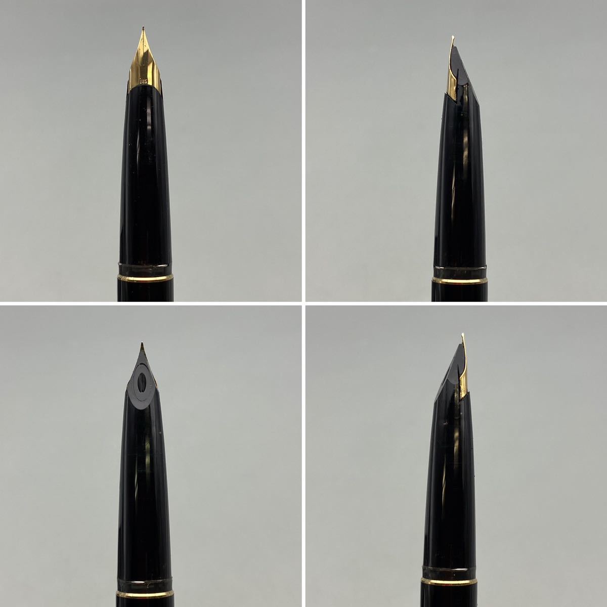 訳あり モンブラン 万年筆 ペン先750 18k キャップ無し モンブラン