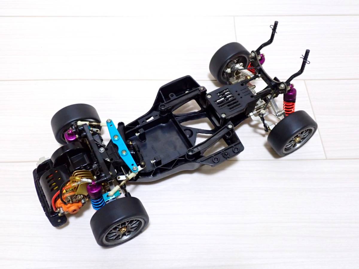 1/10 タミヤ FF01 シャーシ アルミ・オプションパーツ多数付