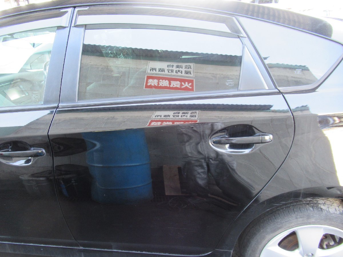 (B02732-B) プリウス (ZVW30) 左リアドア 左後ろドア 左R 助手席側 202 ブラック H22年 2010年 DAA-ZVW30 30