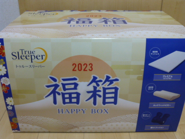 ★送料無料 新品未使用 トゥルースリーパー 福箱2023 プレミアムシングル ネックフィットピロー 腰らくクッション