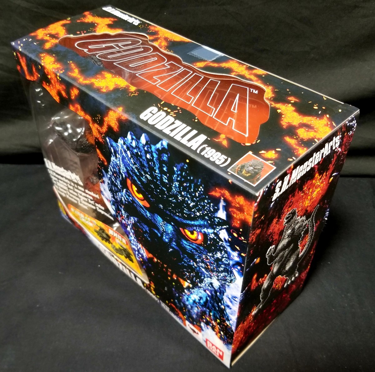 S.H.MonsterArts GODZILLA(1995) 初回特典付き 『未開封品』 ゴジラ 
