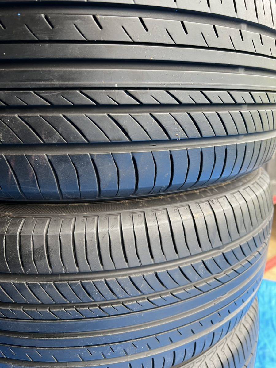 中古　YOKOHAMA ADVAN 20555r16 91W 4本セット　夏用　新潟発 ADVAN 205&frasl;55R16 dB V701 16インチ 2012-13