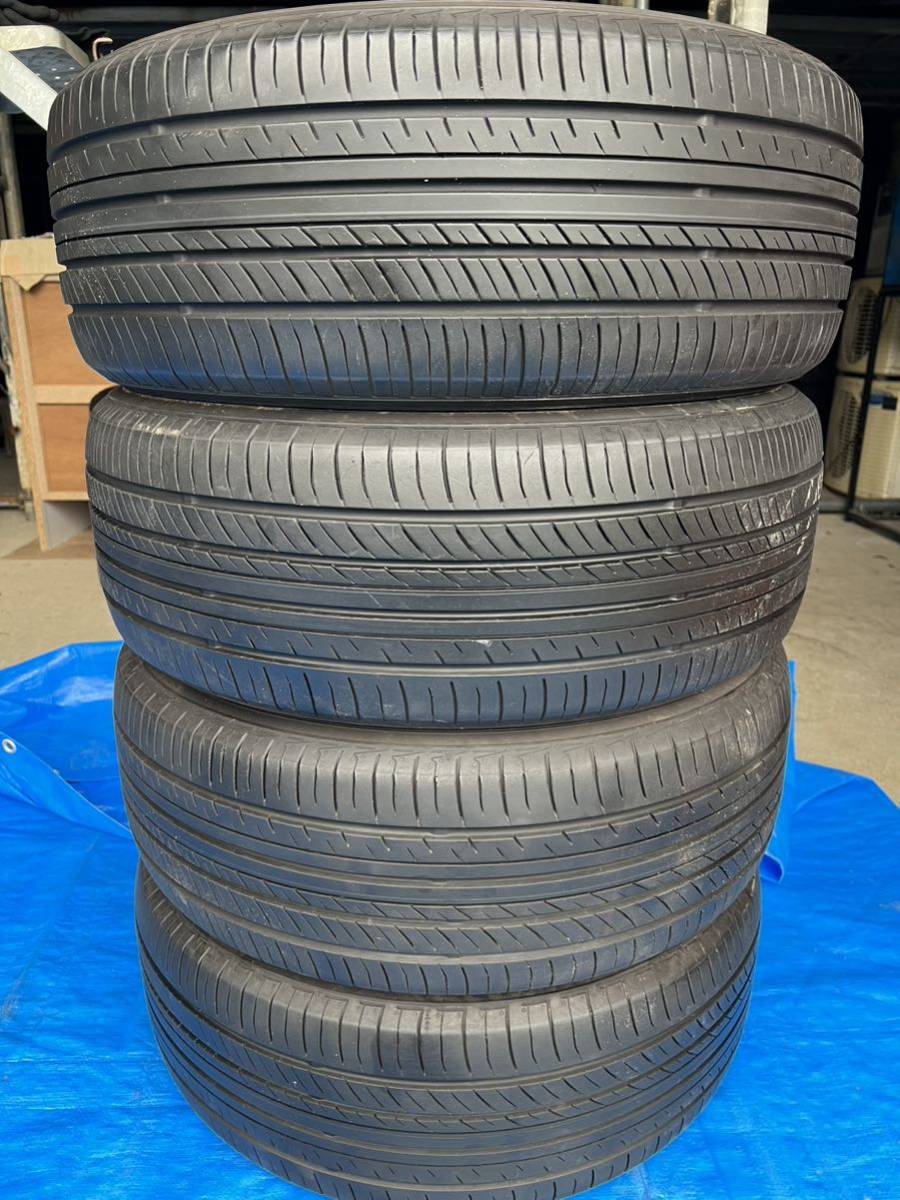 中古　YOKOHAMA ADVAN 20555r16 91W 4本セット　夏用　新潟発 ADVAN 205&frasl;55R16 dB V701 16インチ 2012-13