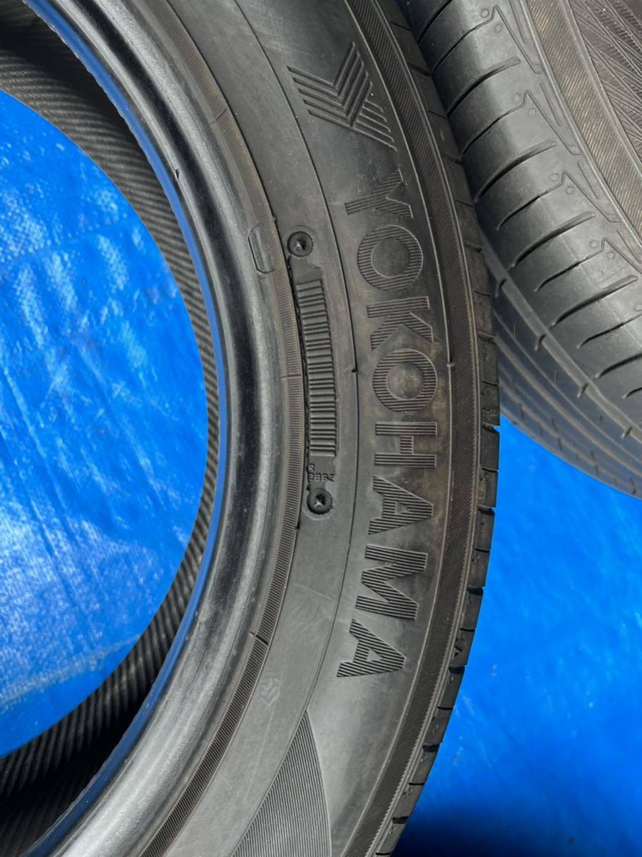 中古　YOKOHAMA ADVAN 20555r16 91W 4本セット　夏用　新潟発 ADVAN 205&frasl;55R16 dB V701 16インチ 2012-13
