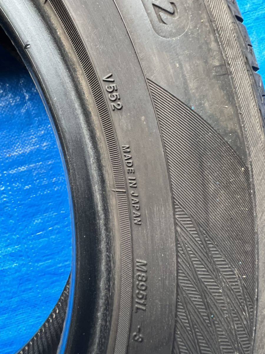 中古　YOKOHAMA ADVAN 20555r16 91W 4本セット　夏用　新潟発 ADVAN 205&frasl;55R16 dB V701 16インチ 2012-13