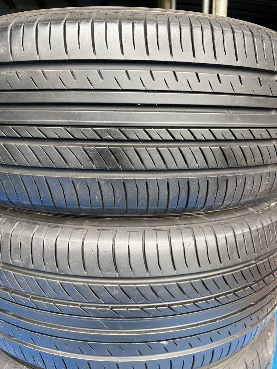 中古　YOKOHAMA ADVAN 20555r16 91W 4本セット　夏用　新潟発 ADVAN 205&frasl;55R16 dB V701 16インチ 2012-13