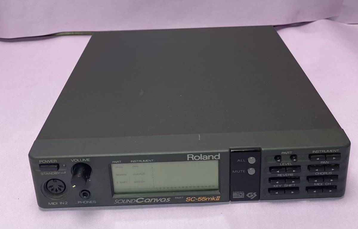 【M10256】Roland SOUND Canvas SC-55mkII ローランド 音源モジュール