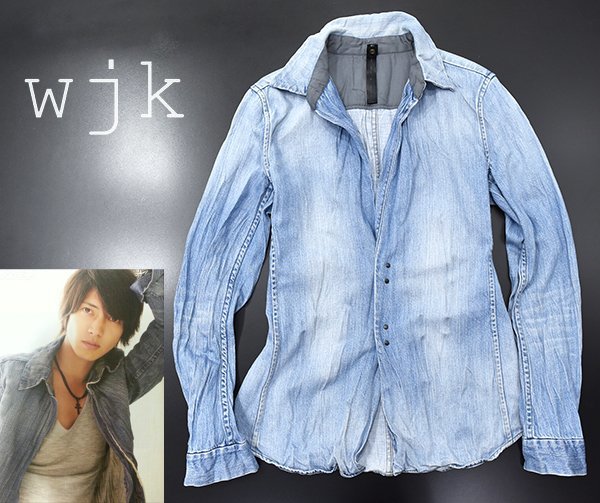 山下智久さん着用 定価47 250円 ダブルジェイケイ 日本製 WJK 名作  