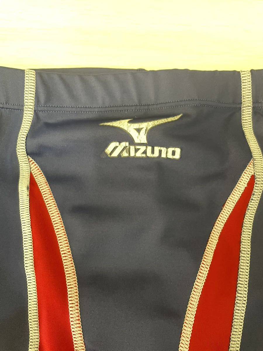 ⑩レア MIZUNO ミズノ メンズ KX ロングスパッツ 競泳水着 サイズO